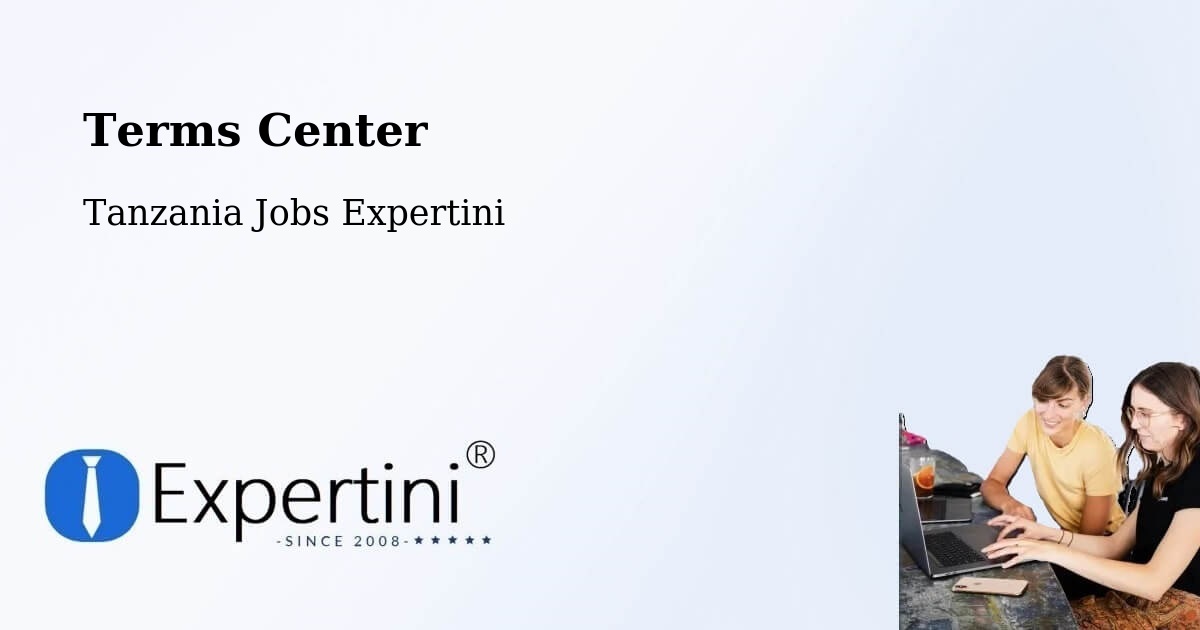 Terms of Service – Same - Tanzania Jobs Expertini